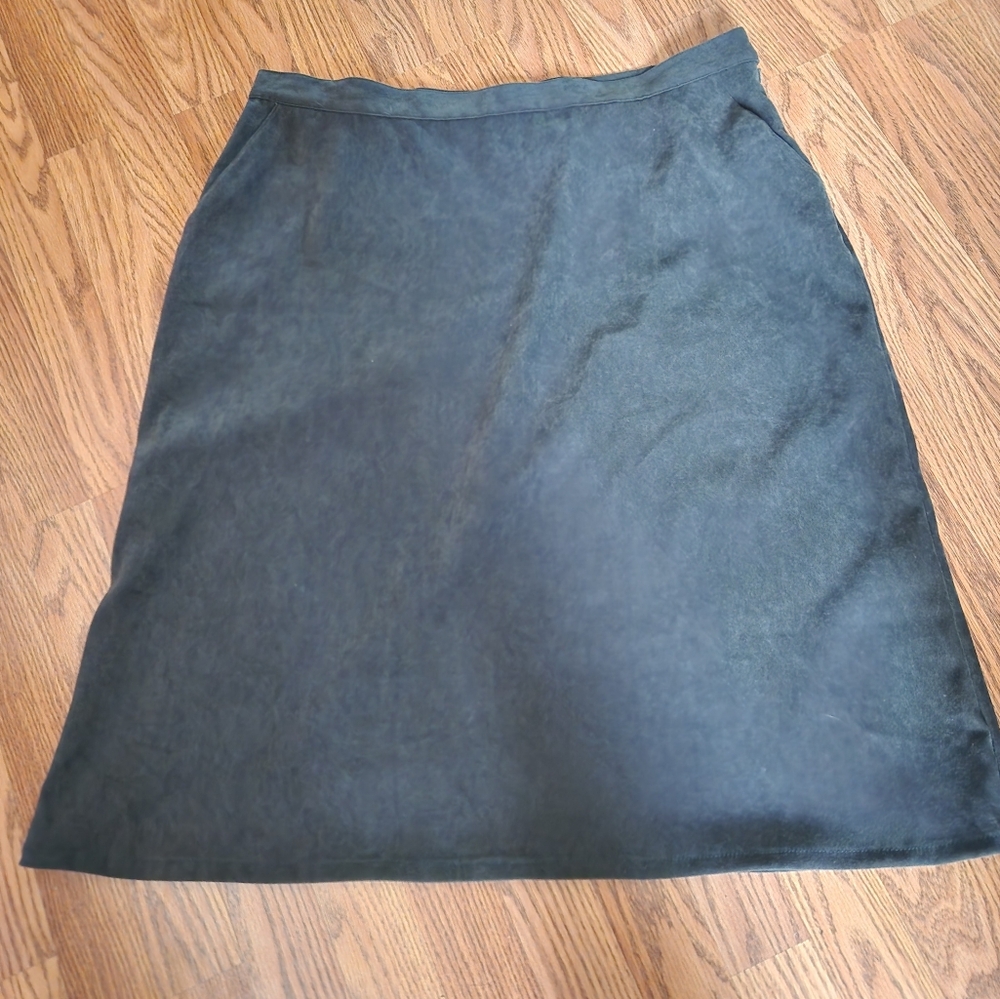 Classic Olive Green Women's Skirt